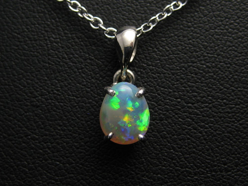 Crystal opal pendant