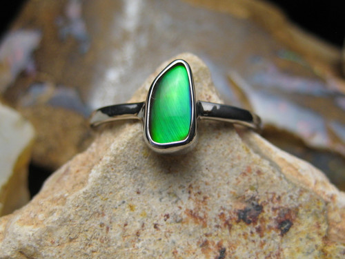 black opal ring