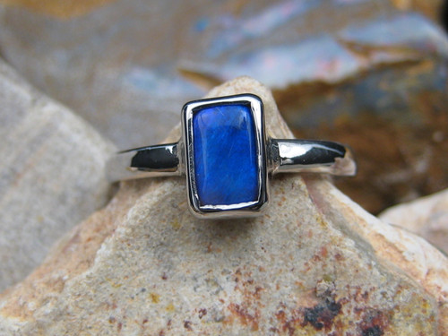 black opal ring