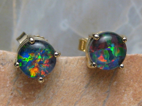 opal earrings
