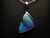blue opal pendant