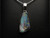 boulder opal pendant