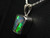 boulder opal pendant