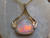 fire opal pendant
