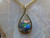 black opal pendant