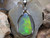 black opal pendant