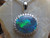 black opal pendant