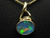 black opal pendant