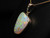 Crystal opal pendant