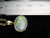 fire opal pendant