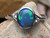 blue opal ring