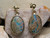 boulder opal earrings