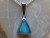 boulder opal pendant