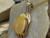 honey opal pendant