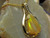 honey opal pendant