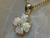 opal flower pendant