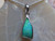 boulder opal pendant