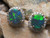 black opal earrings