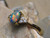 black opal engagement ring