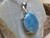 black opal pendant