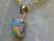 black opal pendant