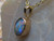 fire opal pendant