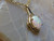 white opal pendant