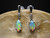 Crystal opal earrings