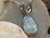 crystal opal pendant