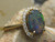 black opal engagement ring