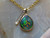black opal pendant