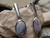 black opal earrings in sterling silver