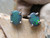 black opal earrings