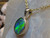 black opal pendant
