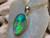 black opal pendant