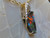 boulder opal pendant