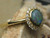 black opal ring