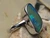 boulder opal ring