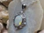 white opal pendant
