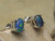 opal triplet studs