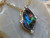 boulder opal pendant