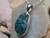 boulder opal pendant