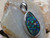 boulder opal pendant