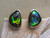 boulder opal earrings