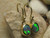 black opal earrings