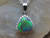 Waters of March - Black Opal Pendant