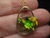 fire opal pendant