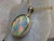 fire opal pendant