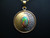 crystal opal pendant