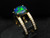 black opal ring black opal ring